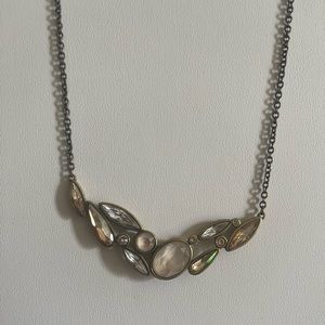 Touchstone Crystal Antique Array Necklace